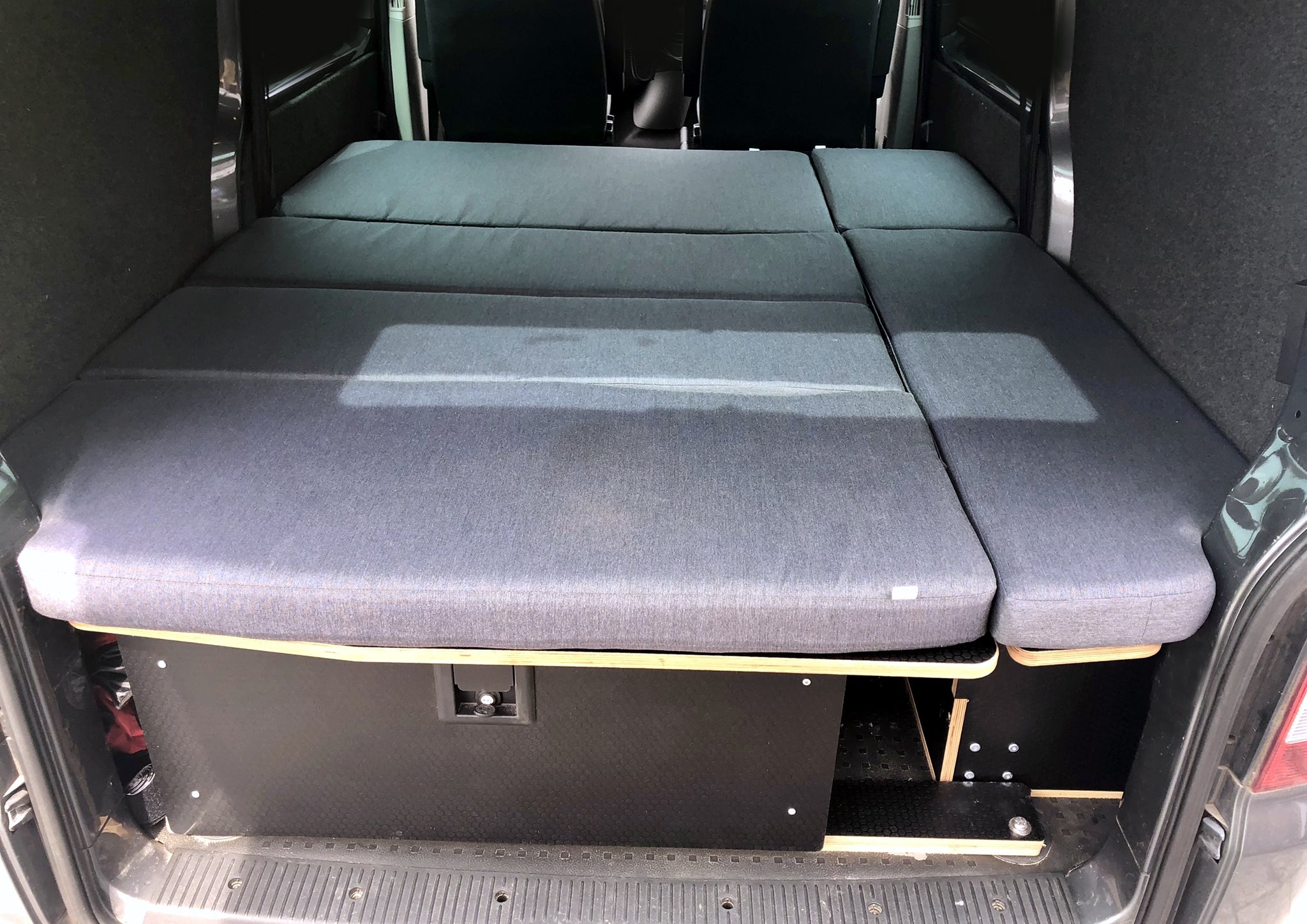 Piggl SIDE-POD furniture for VW Transporter camper van conversions